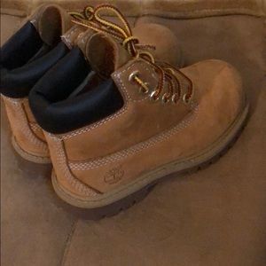 Boys Timberland Construction Boots
